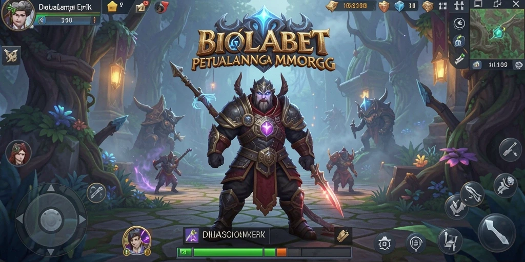 Tampilan gameplay BIOLABET yang menakjubkan dalam petualangan MMORPG.