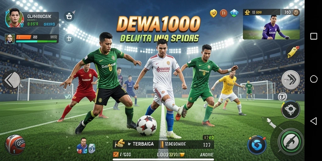 Tampilan menarik dari gameplay DEWA1000 yang seru.