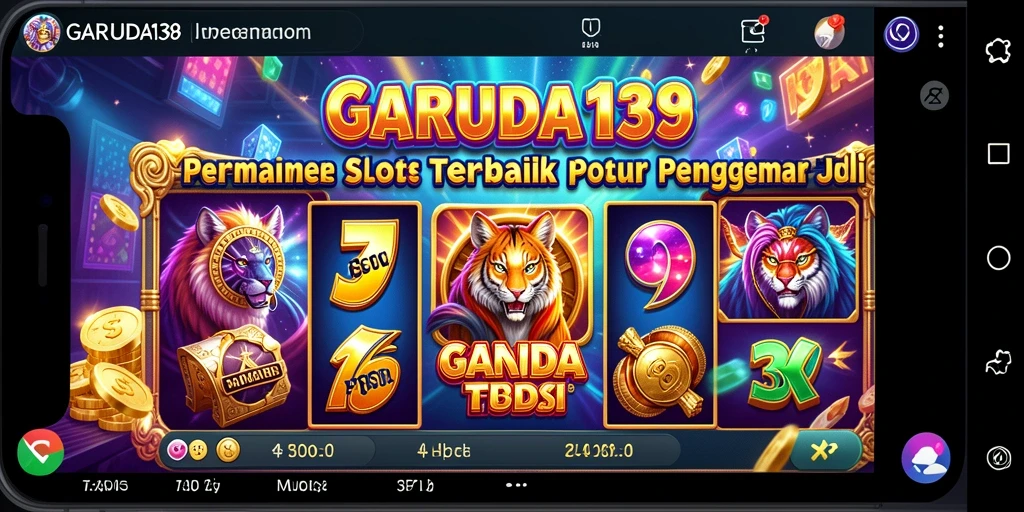 Tampilan menarik dari gameplay slot GARUDA138 yang mendebarkan.