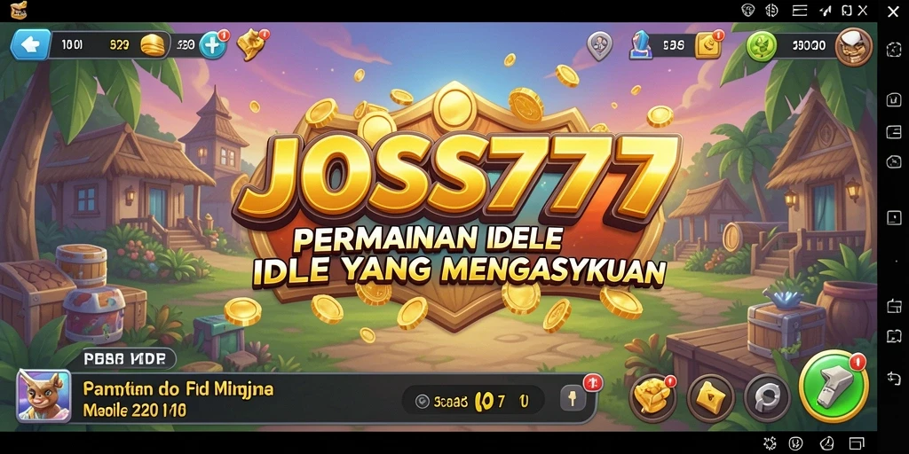 Tampilan menarik dan gameplay seru di JOSS777.